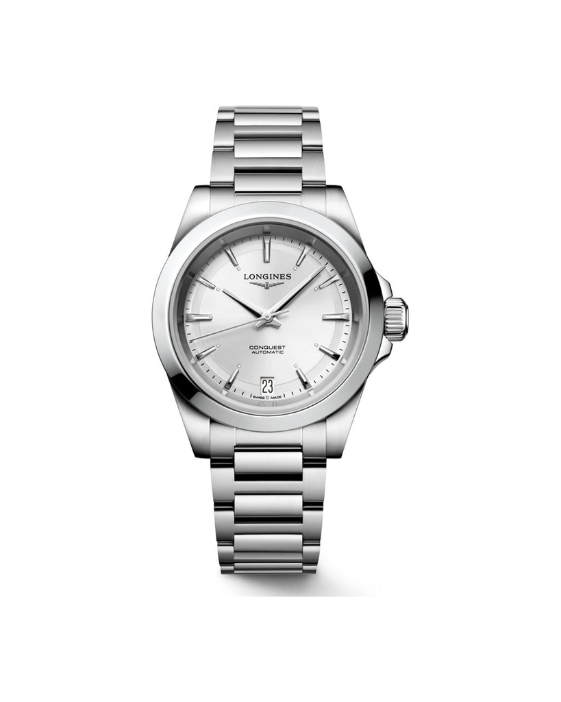 Longines Conquest 34mm Argente - L3.430.4.72.6