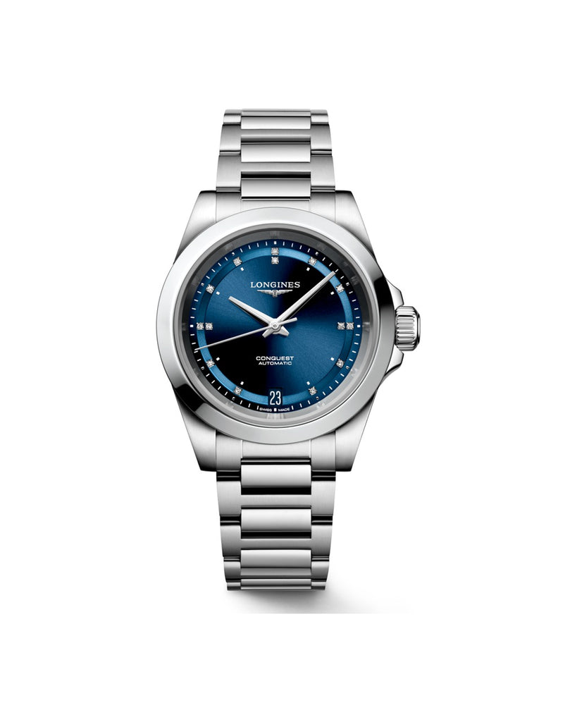 Longines Conquest 34mm Bleu - L3.430.4.97.6