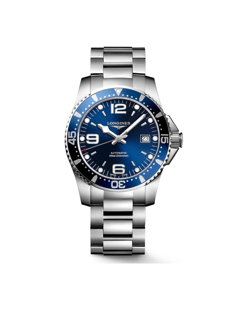Longines HydroConquest 41mm Bleu Acier - L3.742.4.96.6