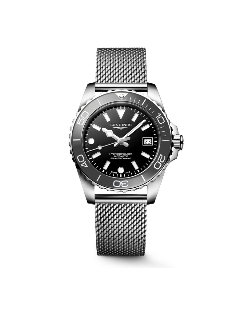 Longines HydroConquest 39mm Noir Mat - L3.779.4.70.6