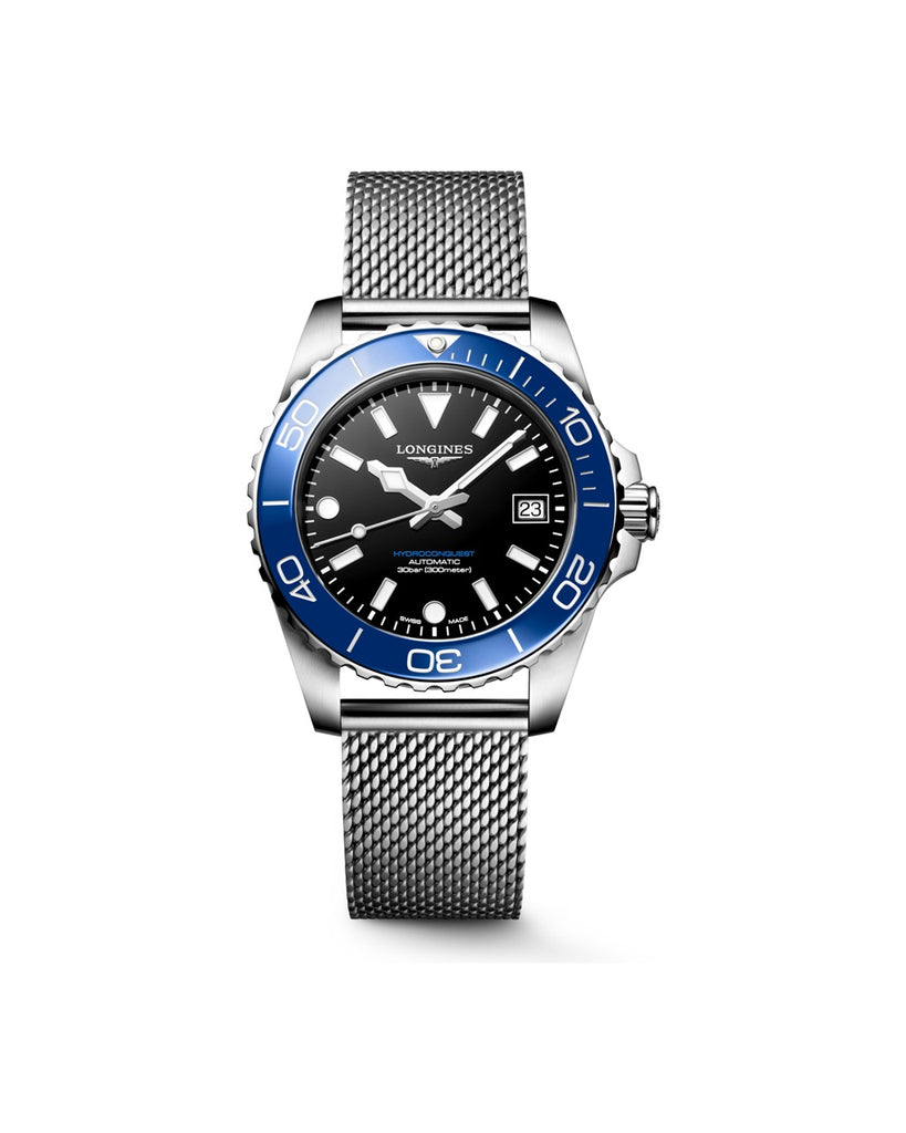 Longines HydroConquest 39mm Noir - L3.779.4.90.6