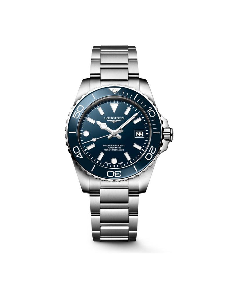 Longines HydroConquest 39mm Bleu - L3.779.4.96.6