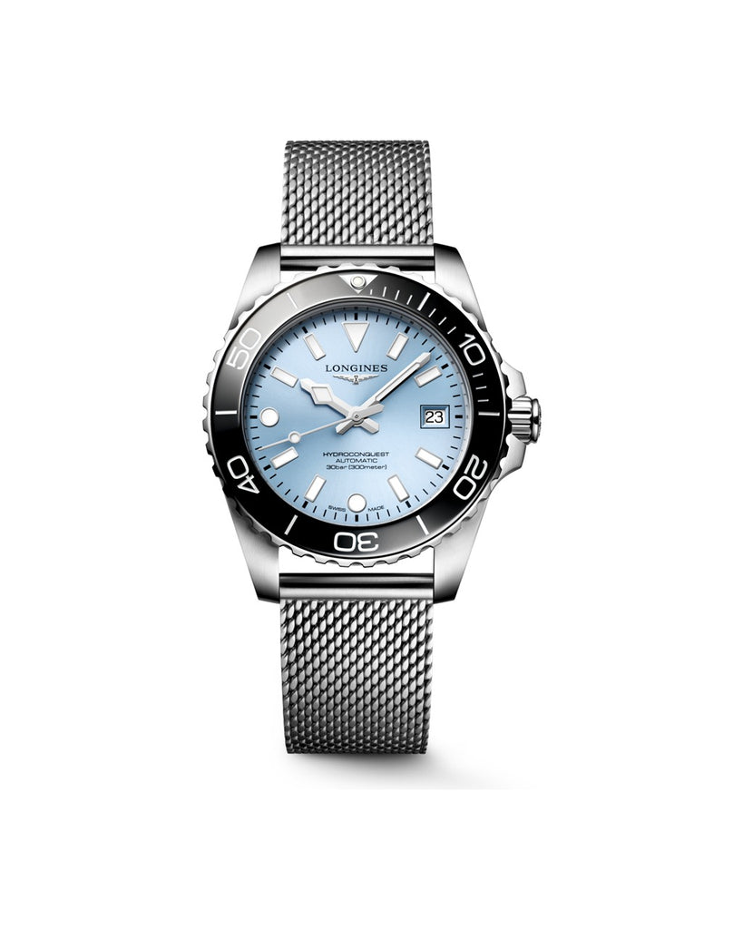 Longines HydroConquest 39mm Bleu Givré - L3.779.4.99.6