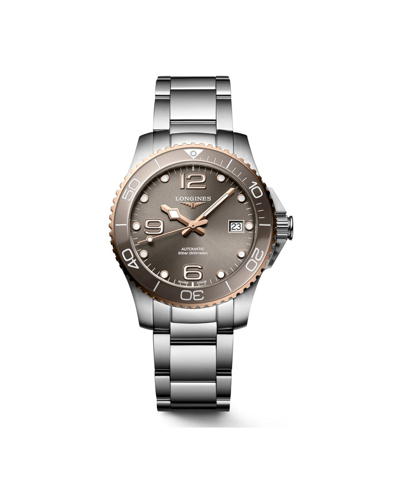 Longines HydroConquest 39mm Gris Acier - L3.780.3.78.6
