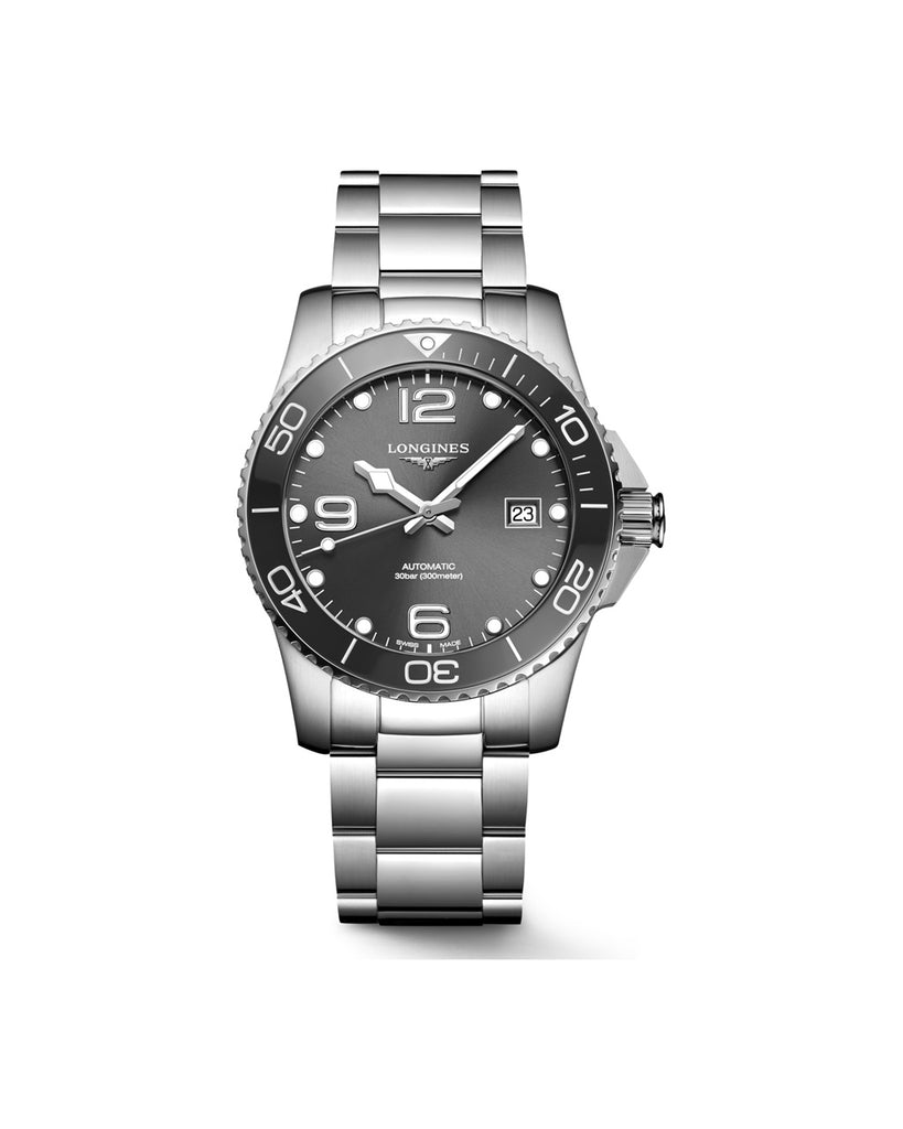 Longines HydroConquest 41mm Gris - L3.781.4.76.6