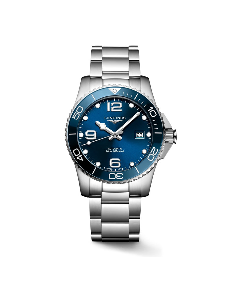 Longines HydroConquest 41mm Bleu - L3.781.4.96.6