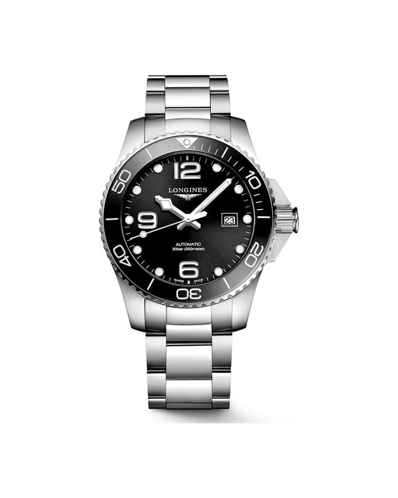 Longines HydroConquest 43mm Noir - L3.782.4.56.6