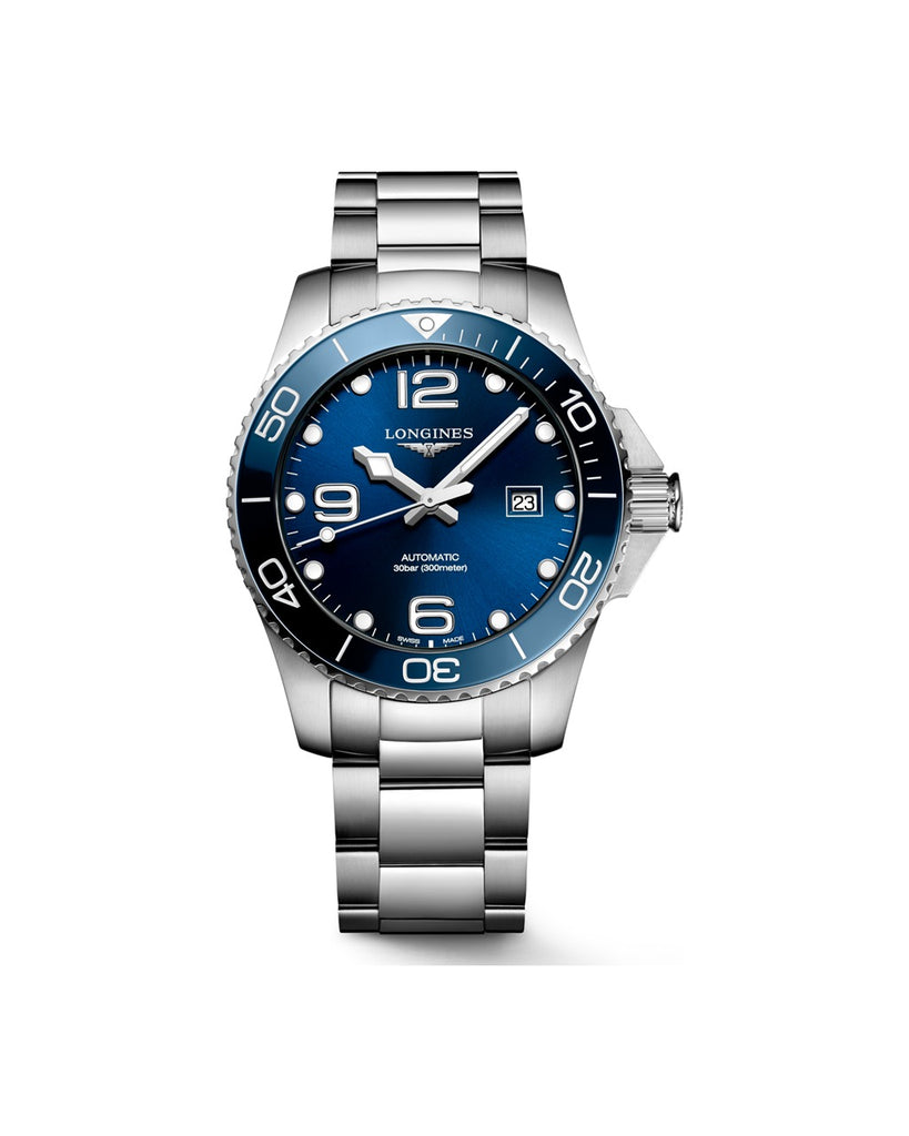 Longines HydroConquest 43mm Bleu - L3.782.4.96.6