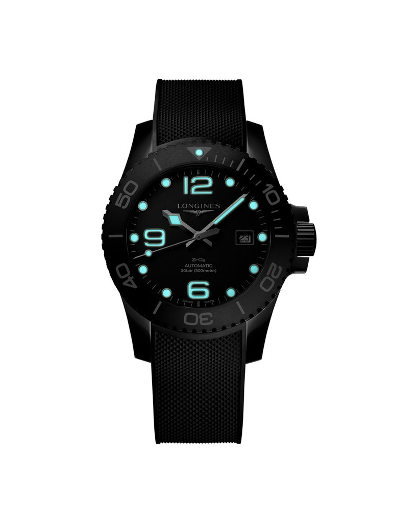 Longines HydroConquest 43mm Céramique Noire - L3.784.4.56.9