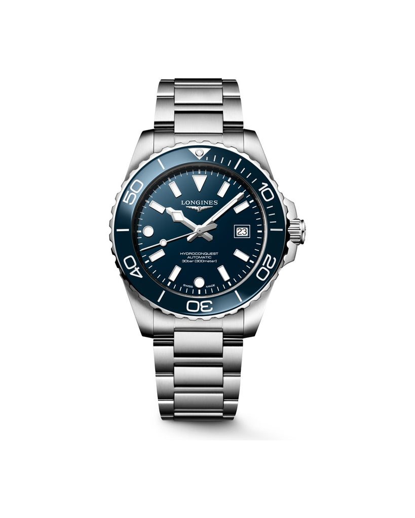 Longines HydroConquest 42mm Bleu - L3.788.4.96.6