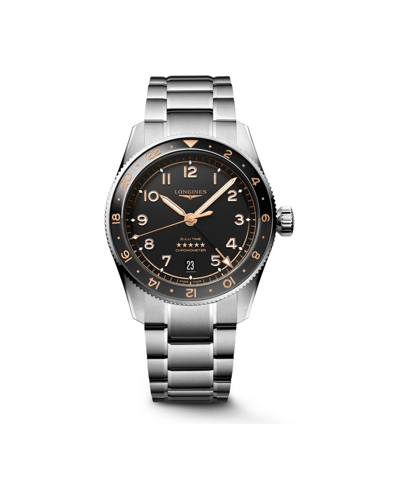 Longines Spirit Zulu Time 39mm - L3.802.4.50.6