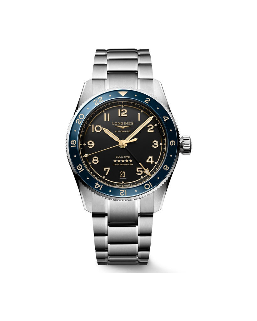 Longines Spirit Zulu Time 39mm - L3.802.4.60.6