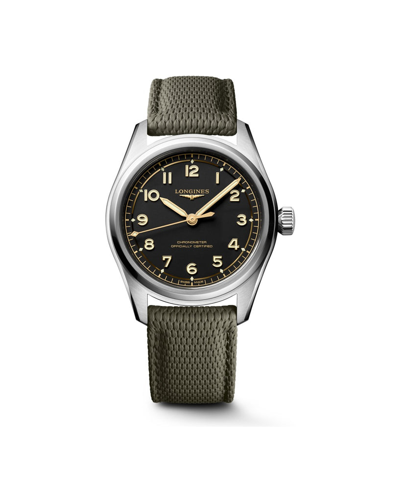 Longines Spirit Pilot 39mm Caoutchouc - L3.809.4.53.9