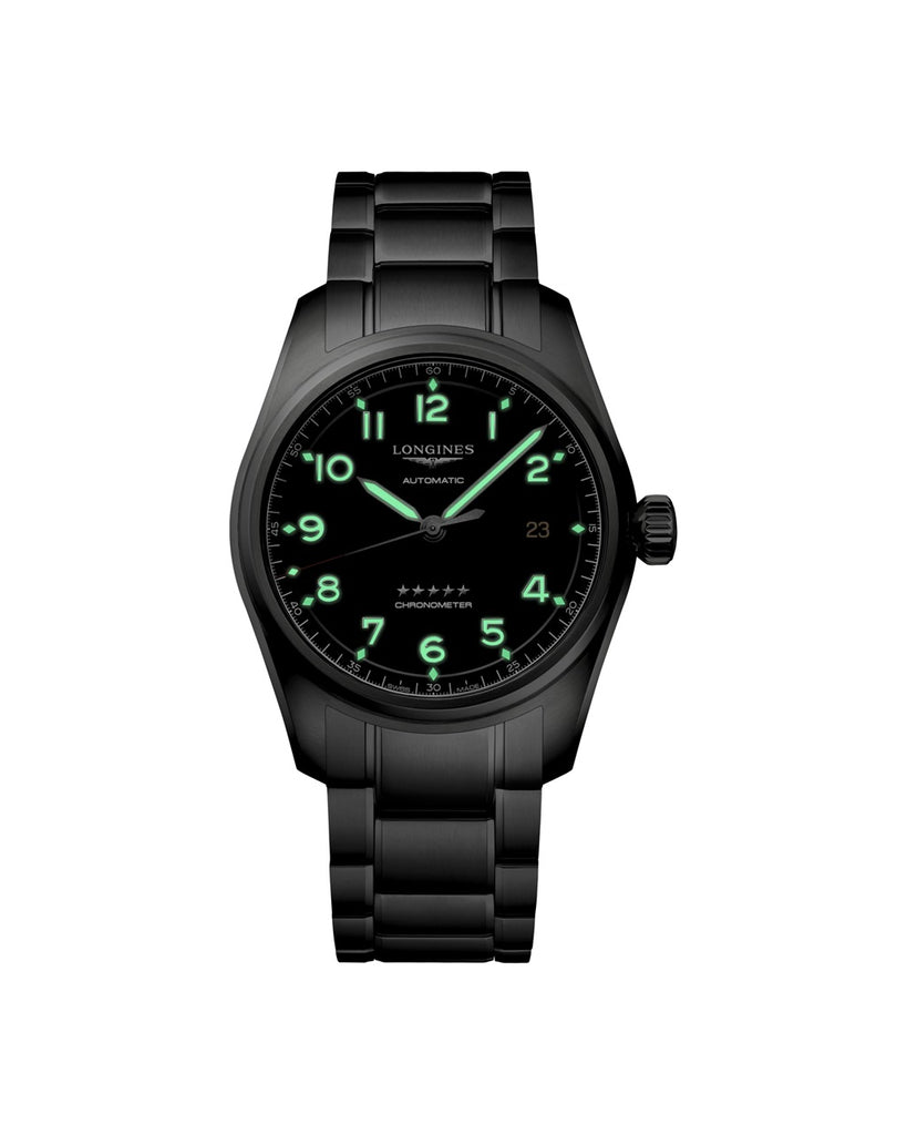 Longines Spirit 40mm Cadran Noir Mat - L3.810.4.53.6