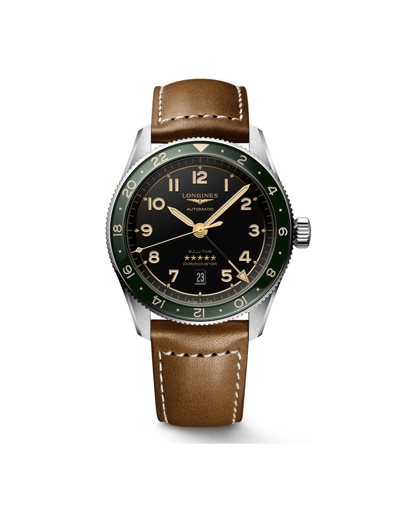 Longines Spirit Zulu Time Cadran Anthracite - L3.812.4.63.2