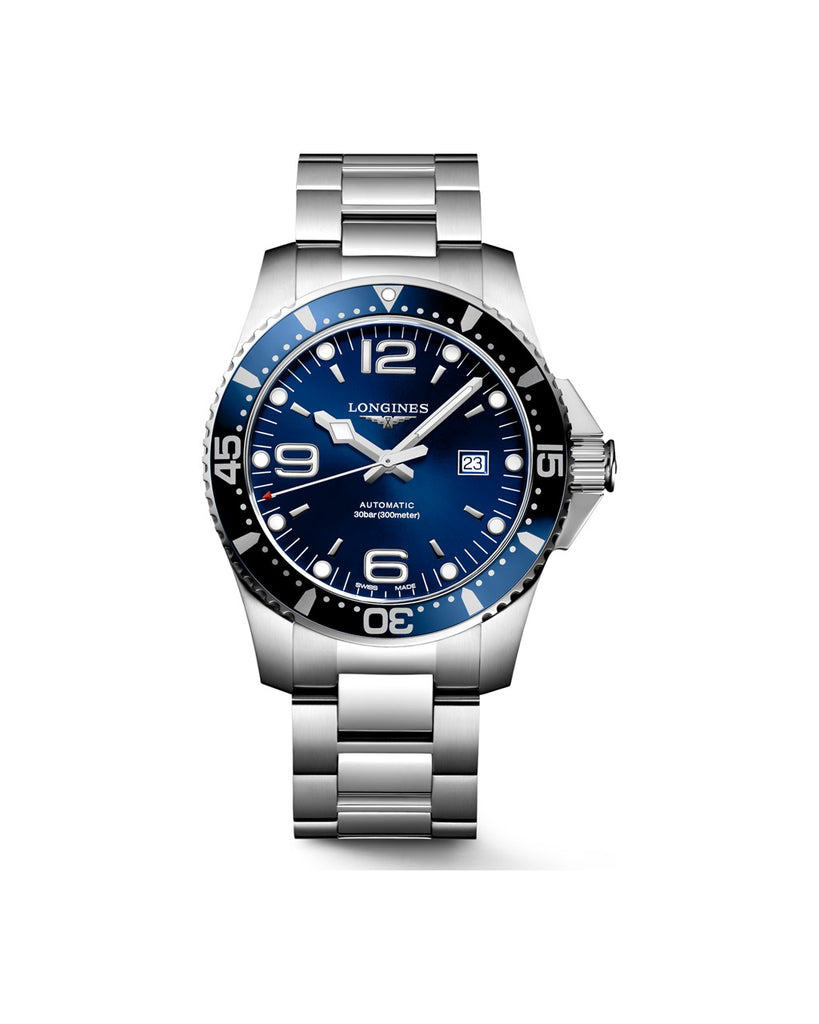 Longines HydroConquest 44mm Bleu - L3.841.4.96.6