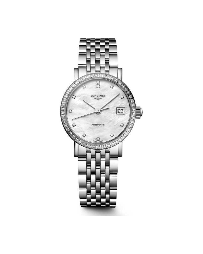 Longines Elegant Collection 25.50mm Nacre Acier - L4.309.0.80.6