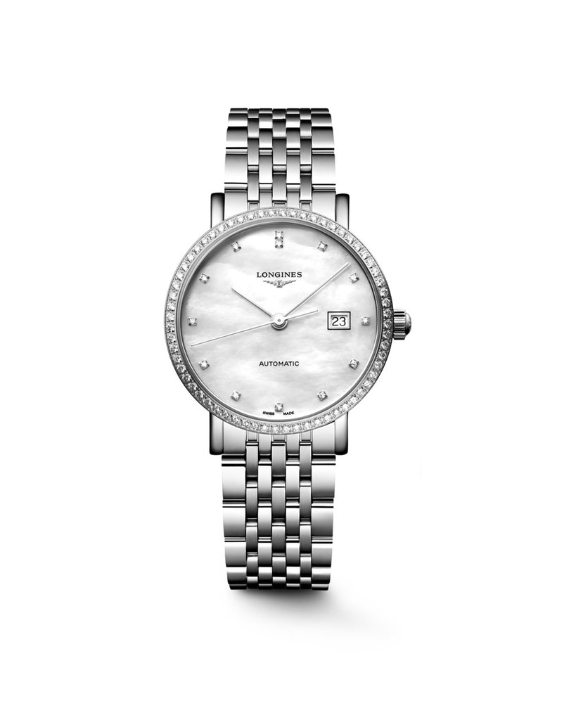 Longines Elegant Collection 29mm Nacre Argent - L4.310.0.80.6