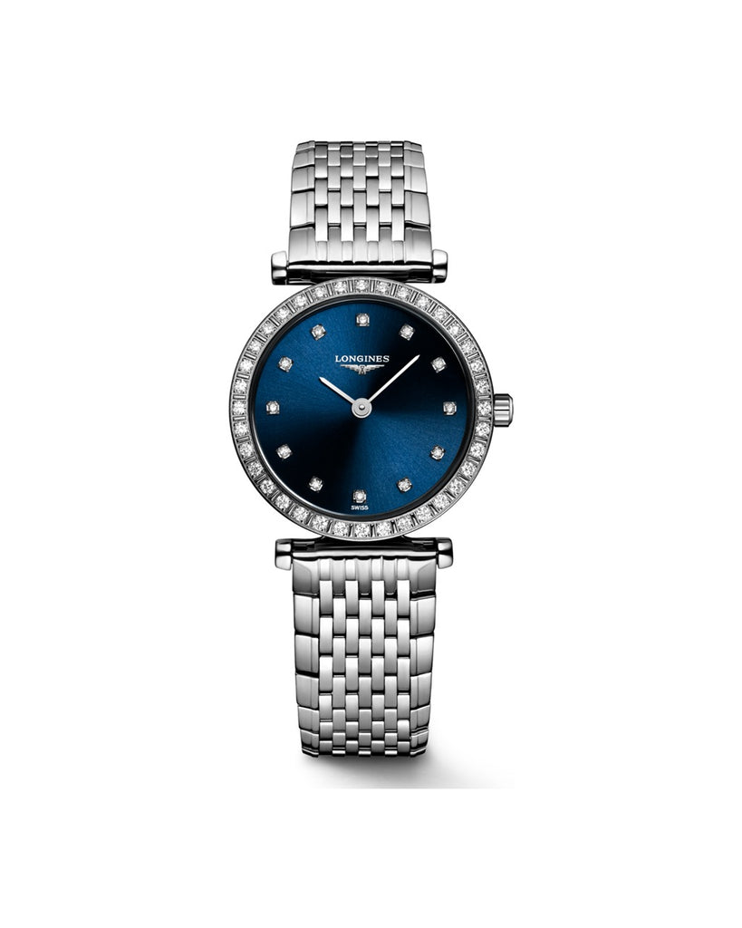 La Grande Classique de Longines 24mm Cadran Bleu Soleillé - L4.341.0.97.6