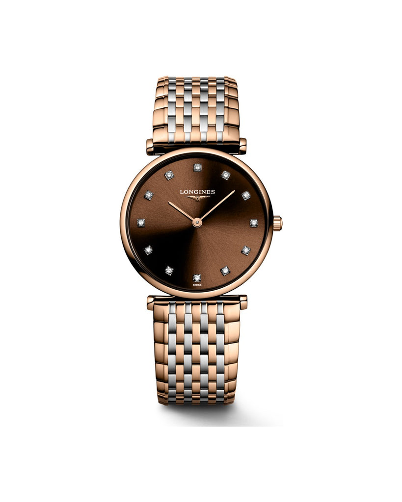 La Grande Classique de Longines 29mm Cadran Brun Soleil - L4.512.1.67.7