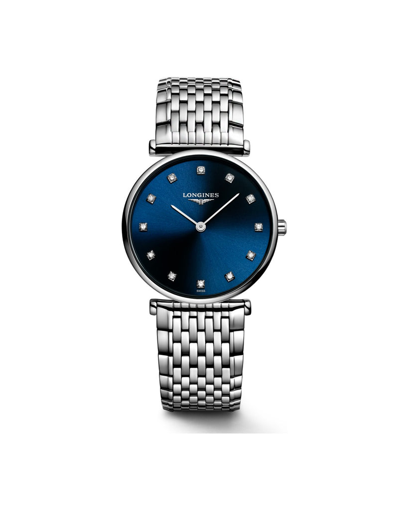 La Grande Classique de Longines 29mm Cadran Bleu Soleillé - L4.512.4.97.6