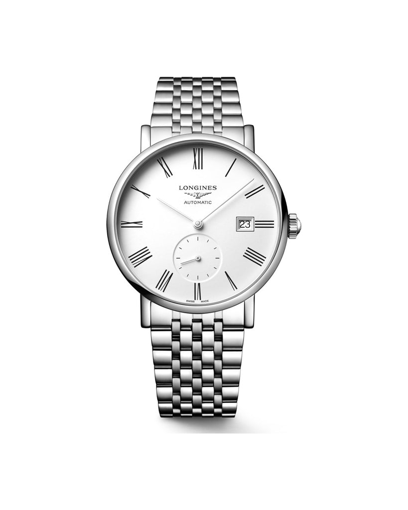 Longines Elegant Collection 39mm Blanc Acier - L4.812.4.11.6
