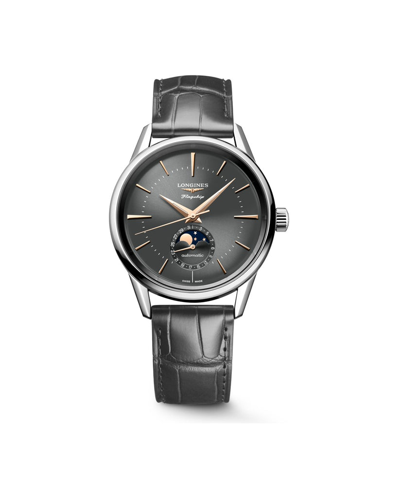Longines FLAGSHIP HERITAGE MOONPHASE 38.5mm - L4.815.4.52.2