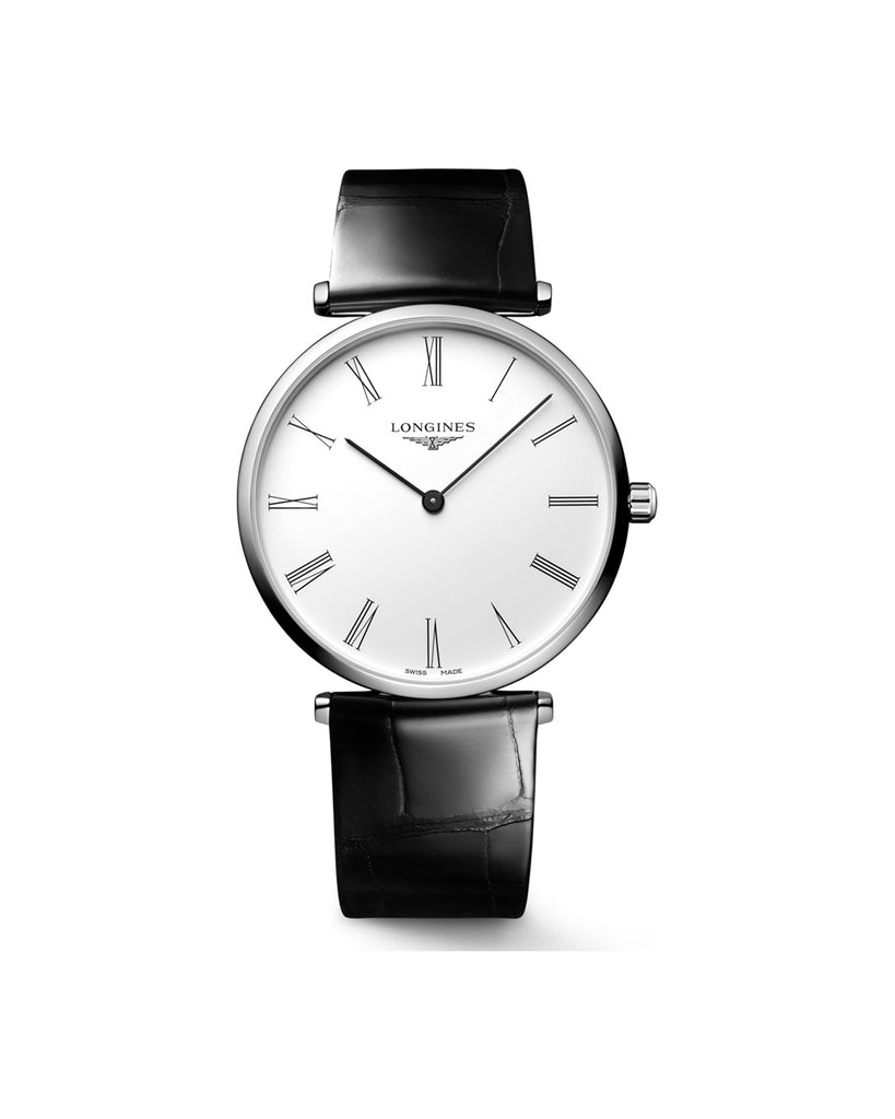Longines La Grande Classique 38mm Blanc Cuir - L4.866.4.11.2