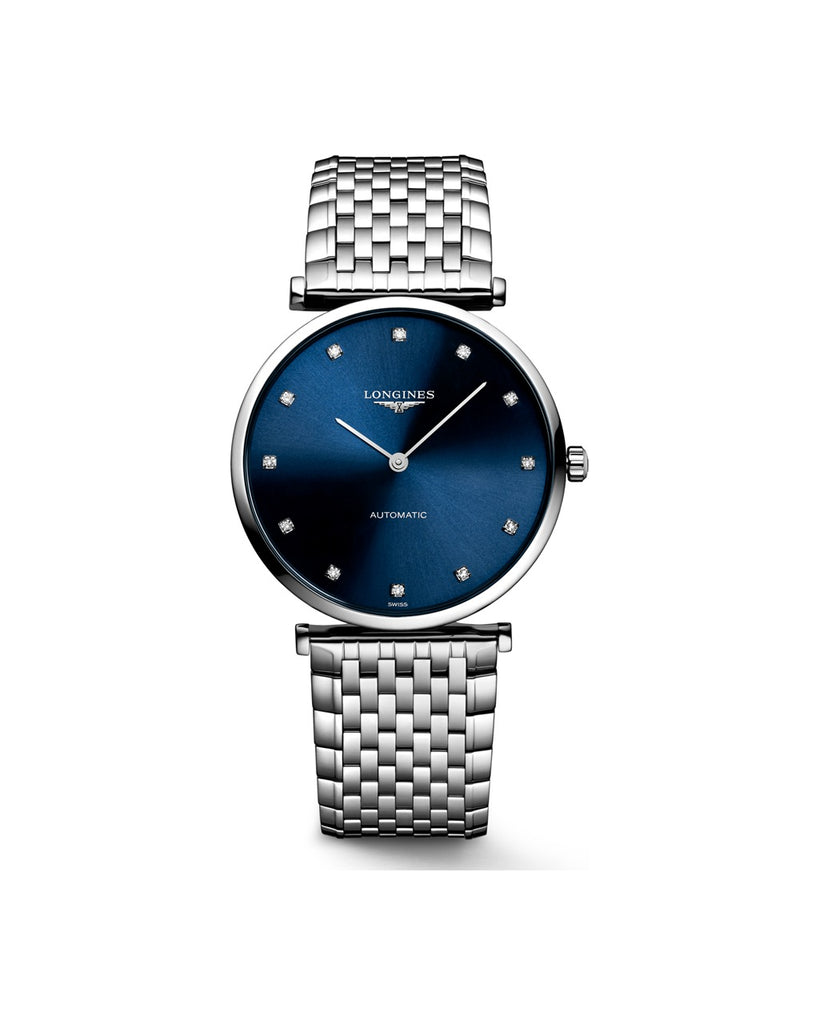 La Grande Classique de Longines 36mm Cadran Bleu Soleillé - L4.908.4.97.6
