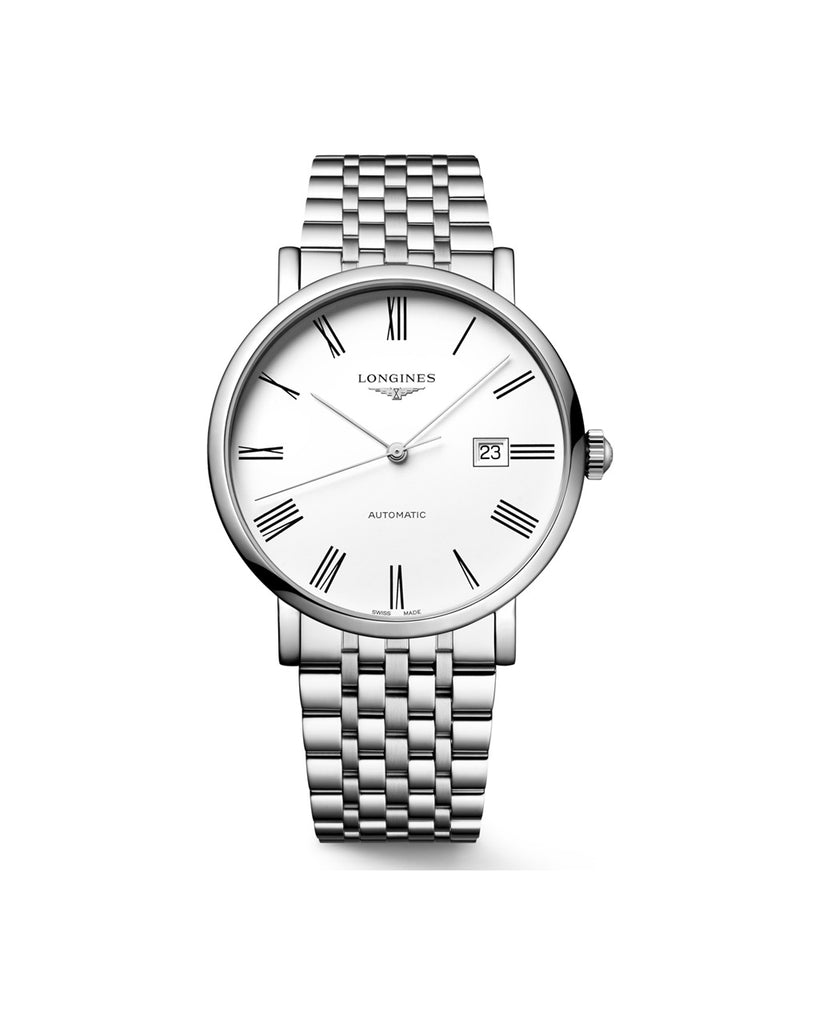Longines Elegant Collection 41mm Blanc Acier - L4.911.4.11.6