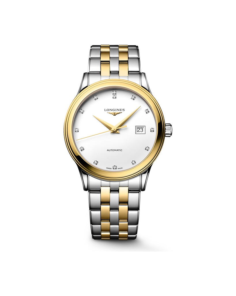 Longines Flagship Classic 40mm Blanc PVD Bracelet - L4.984.3.17.7