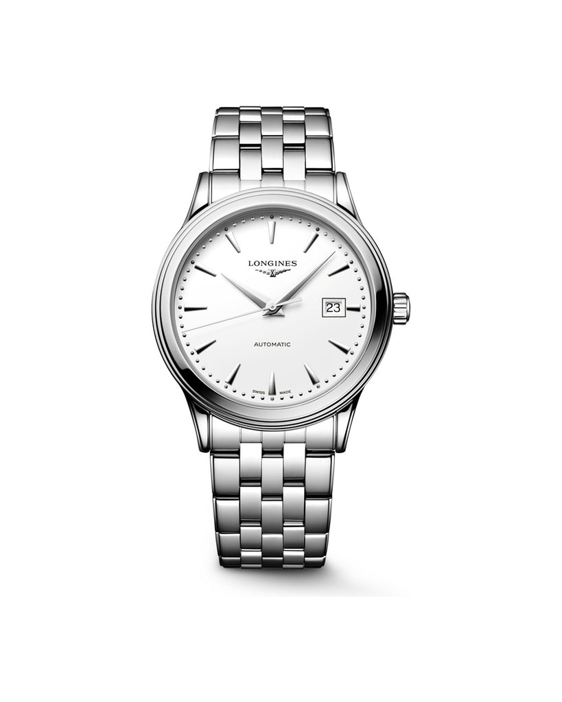 Longines Flagship Classic 40mm Blanc - L4.984.4.18.6