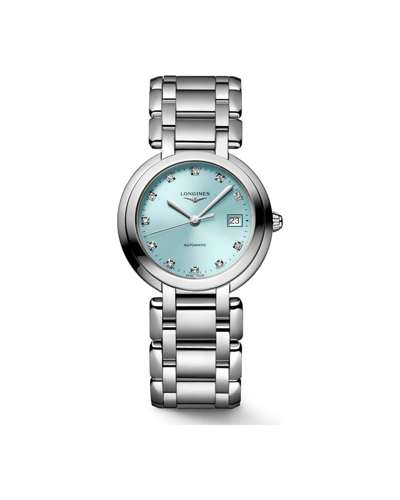 Longines PrimaLuna 30mm Automatique Bleu - L8.113.4.90.6