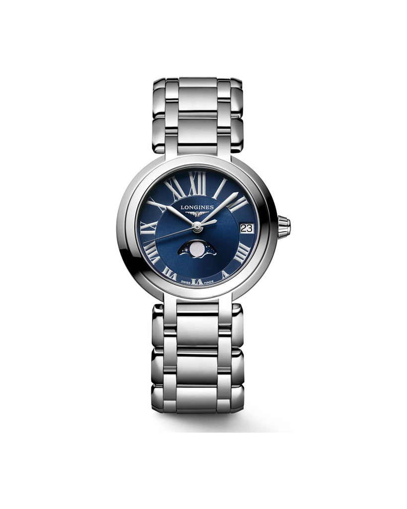 Longines PrimaLuna Moonphase 30.50mm Cadran Bleu - L8.115.4.91.6