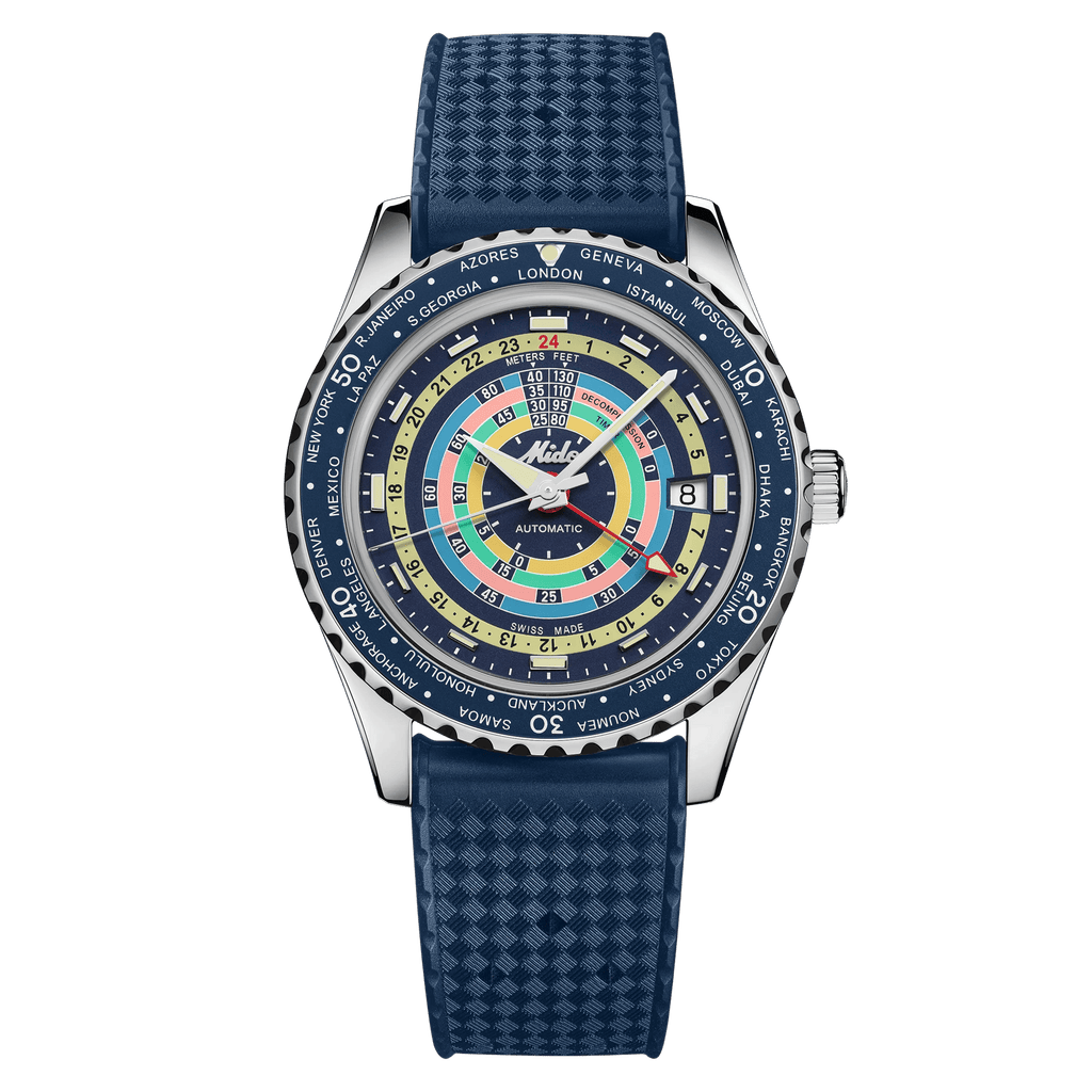 Mido Ocean Star Decompression Worldtimer M026.829.17.041.00
