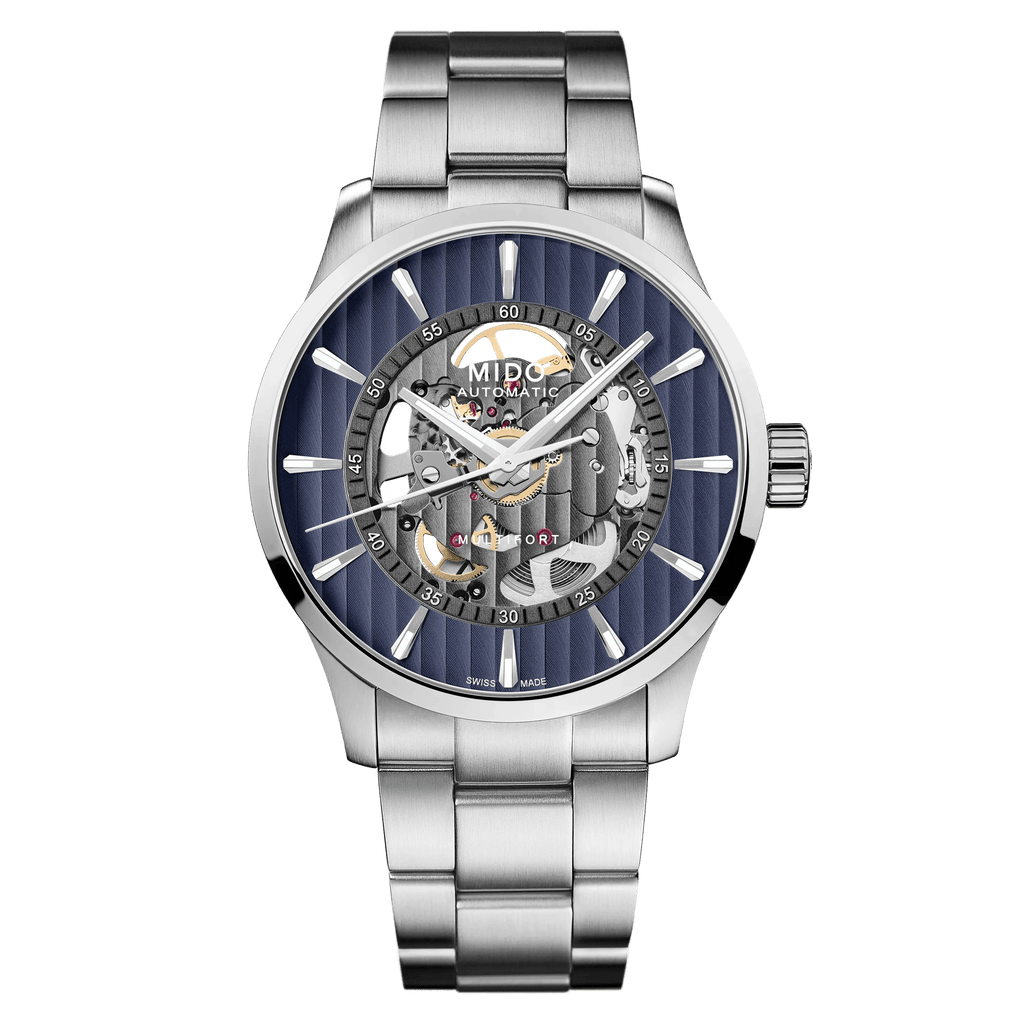 Mido Multifort Skeleton Vertigo M038.436.11.041.00