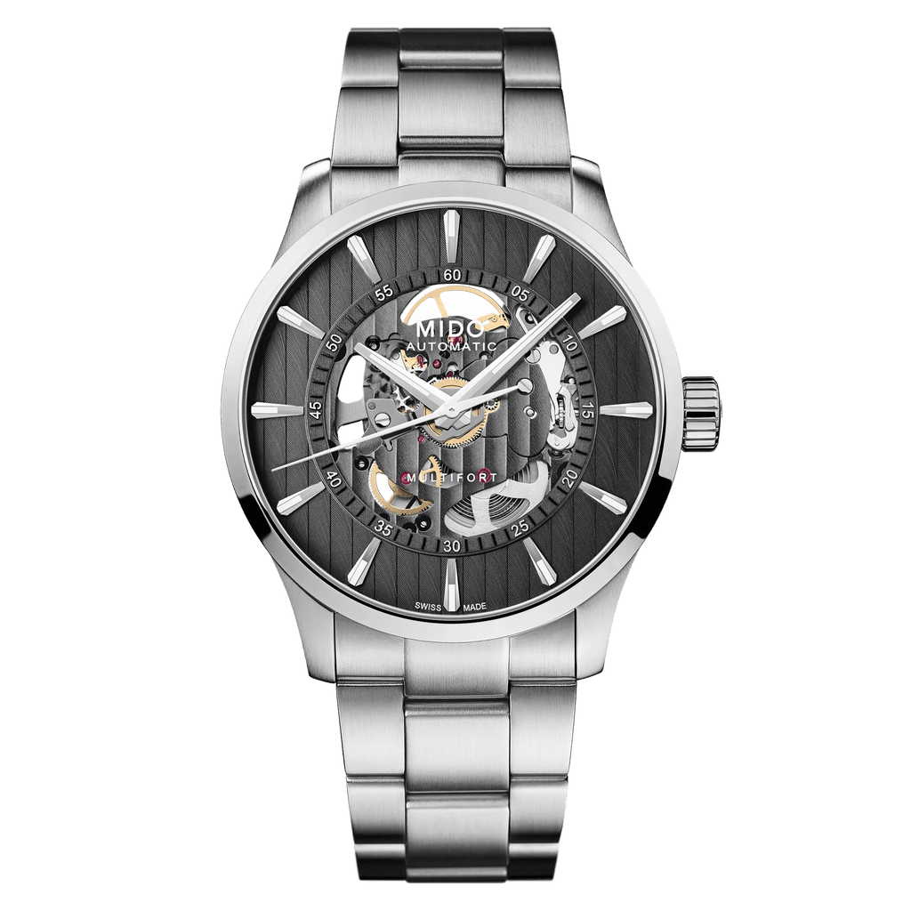 Mido Multifort Skeleton Vertigo M038.436.11.061.00