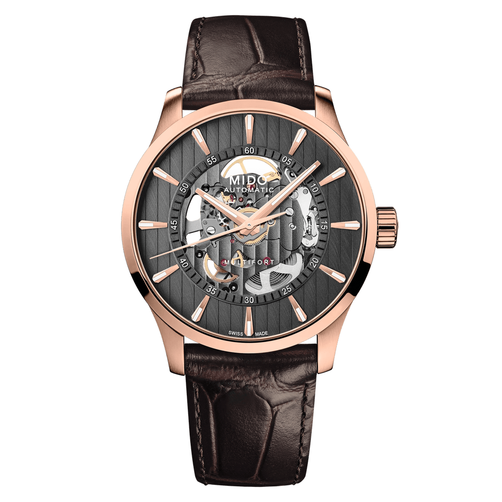 Mido Multifort Skeleton Vertigo M038.436.36.061.00