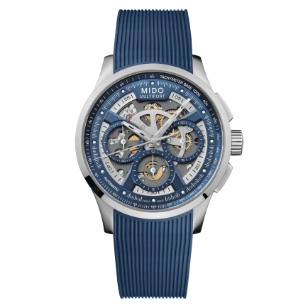 Mido Multifort Skeleton Chronograph M038.662.17.040.00