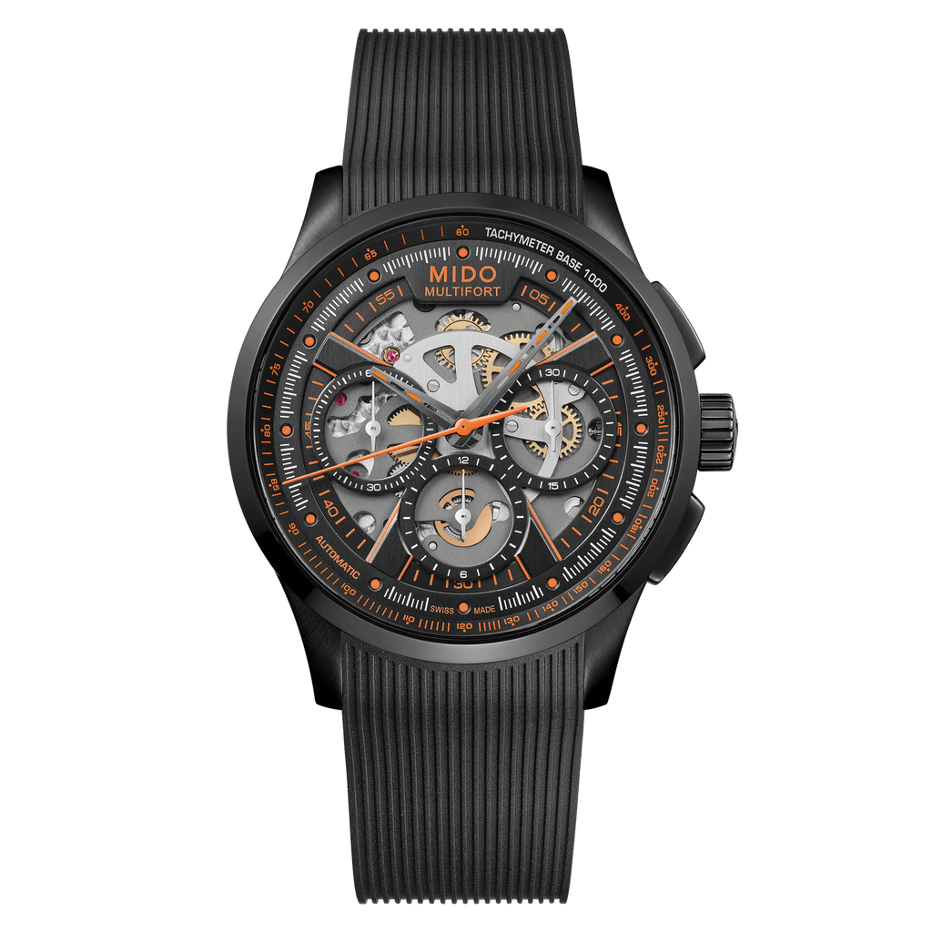 Mido Multifort Skeleton Chronograph M038.662.37.050.00