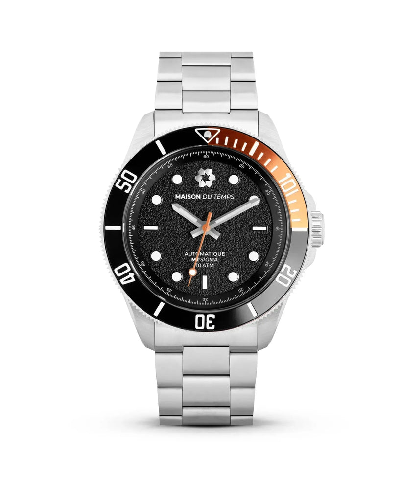 MTSigma Lunette Noire - Orange Acier