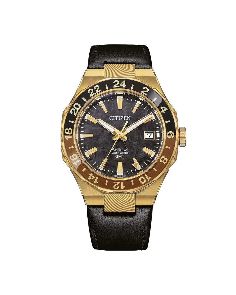Citizen Series 8 GMT Damascus Carbon NB6092-01E