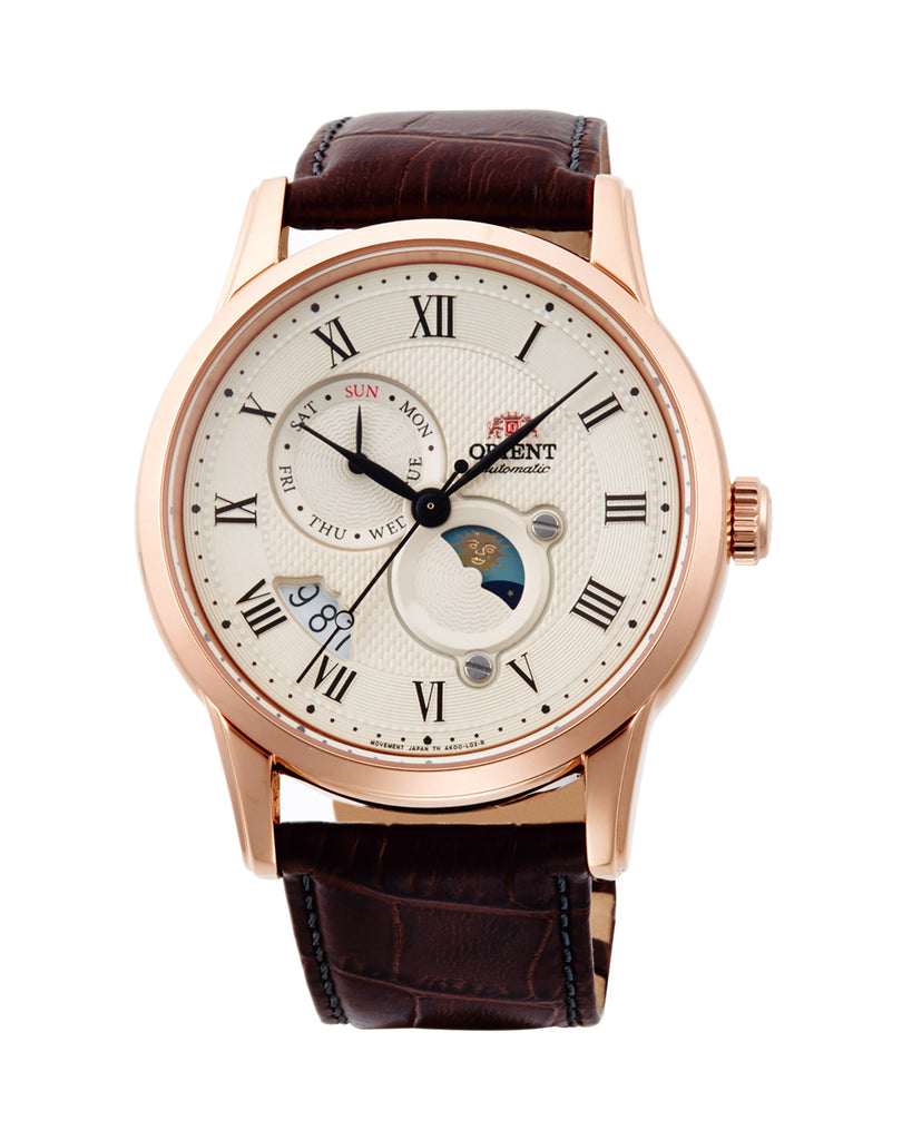 Orient Moonphase acier RA-AK0007S10B