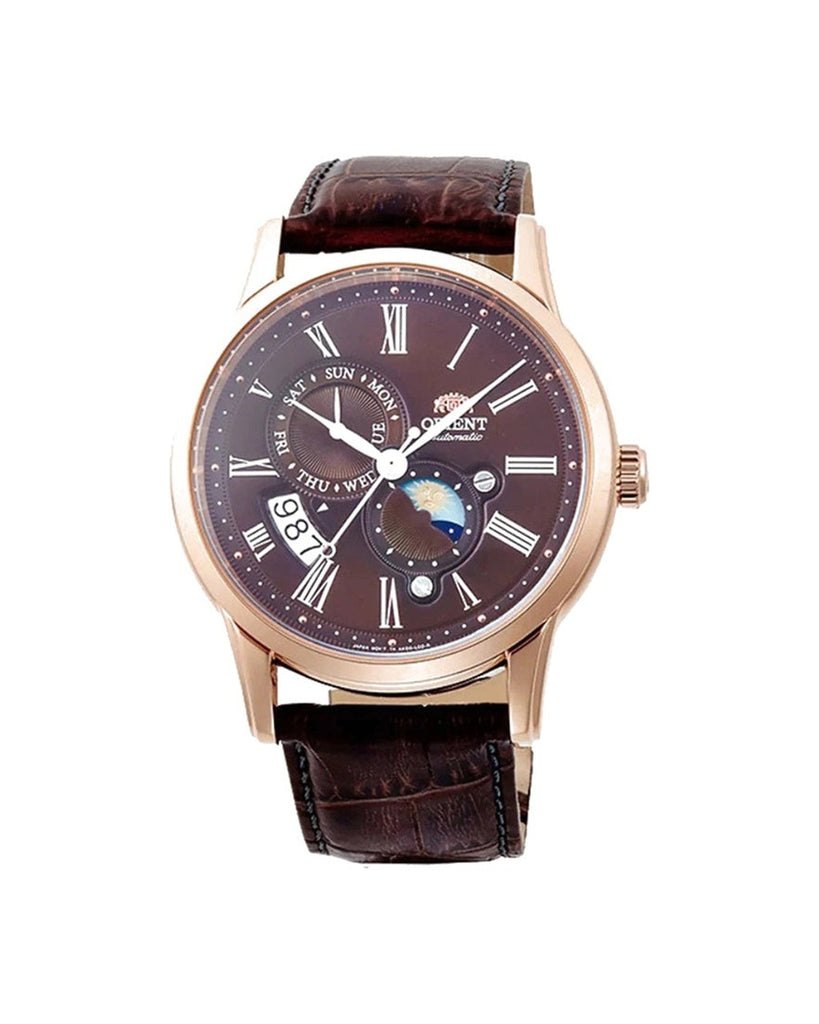 Orient Moonphase steel RA-AK0007S10B