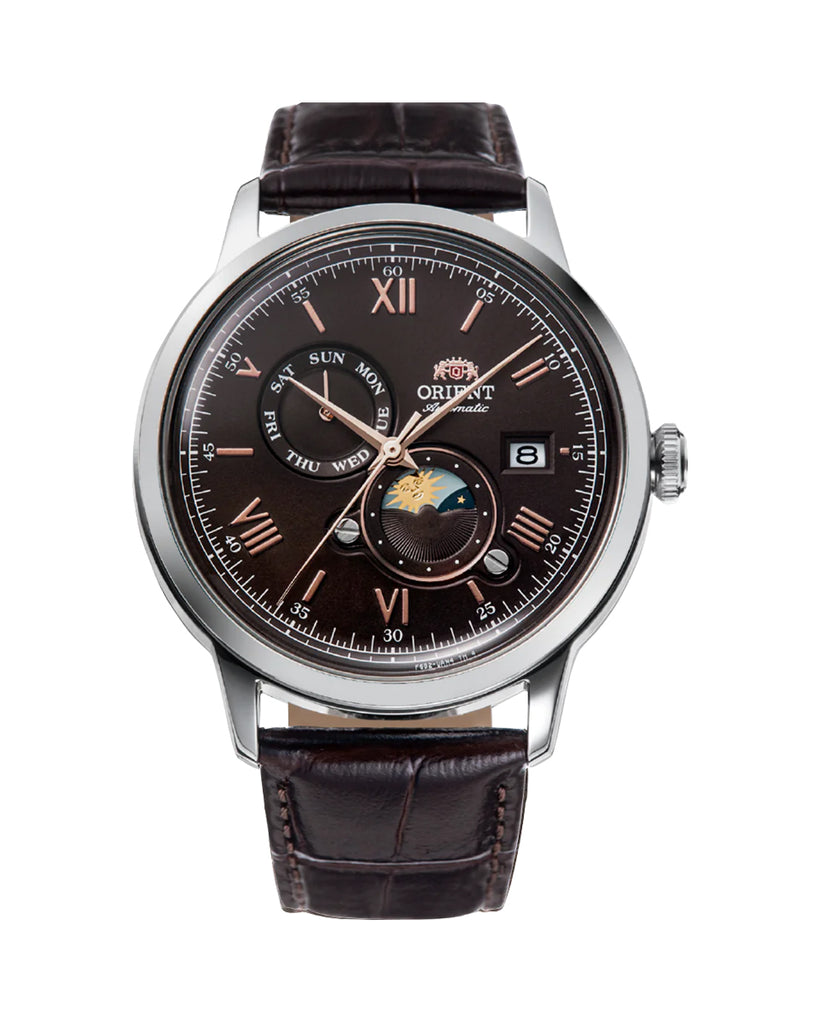 Orient Bambino v9 Moonphase Noir RA-AK0804Y30B