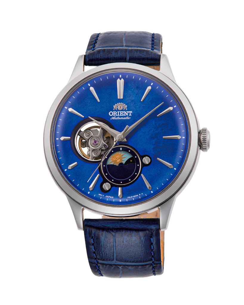 Orient Moonphase bleu RA-AS0103A10B