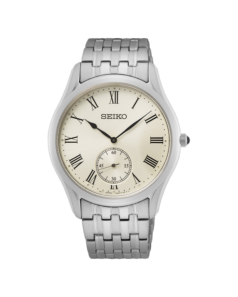 Seiko kleine Sekunde aus Stahl SRK047P1
