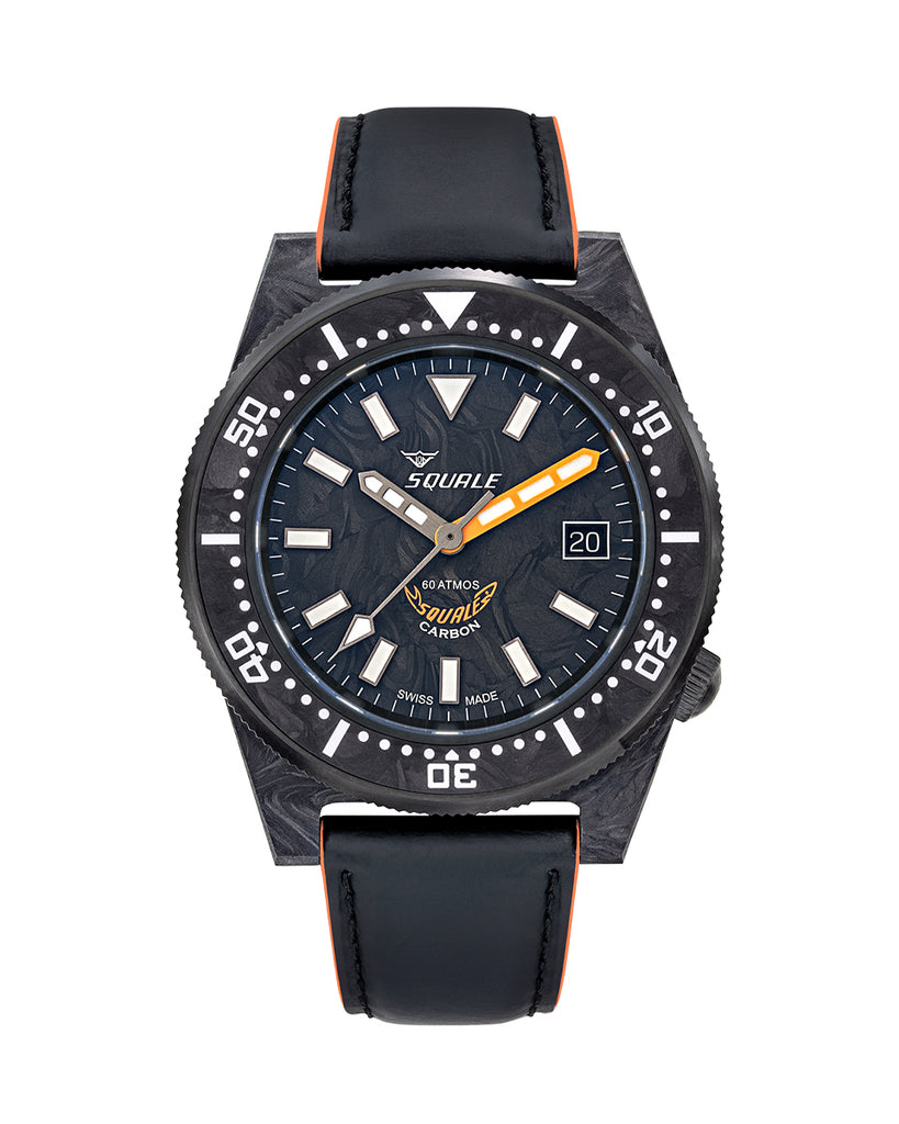 Squale T-183 Forged Carbon Orange