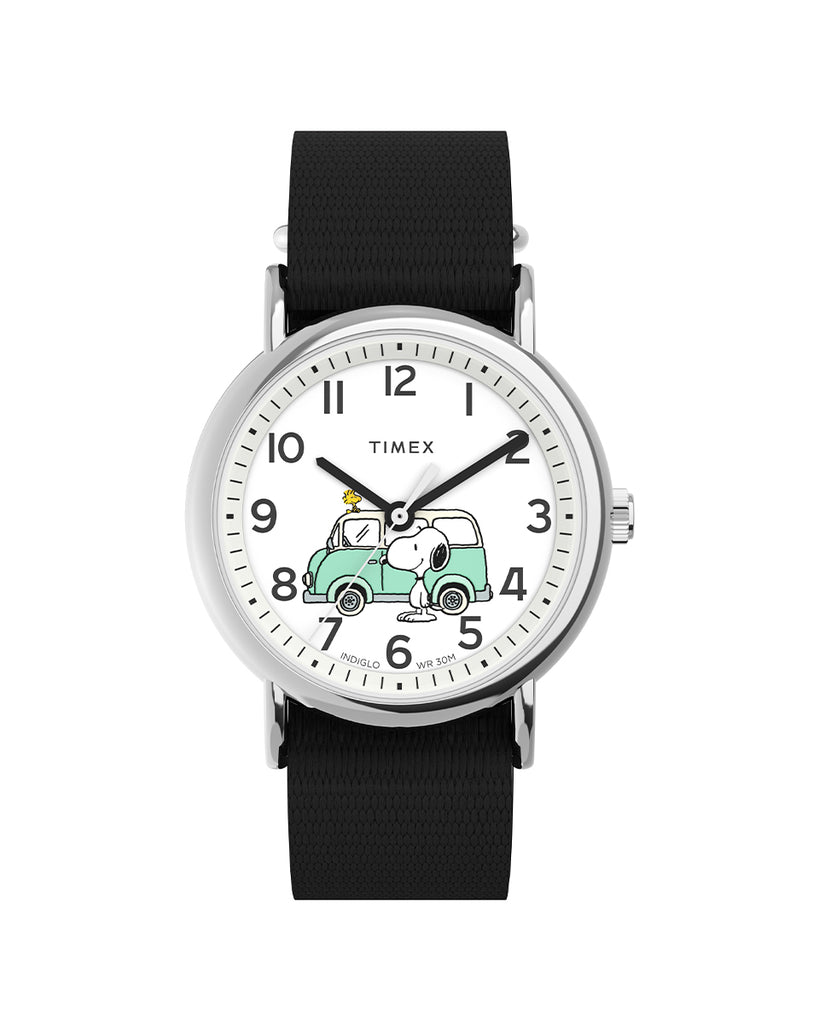 Timex Weekender x Snoopy Van 38mm Eclairage INDIGLO® TW2Y11800