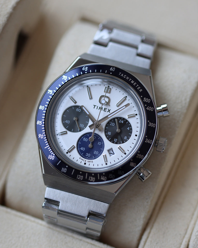 Timex Q Chronograph 40mm TW2Y36200